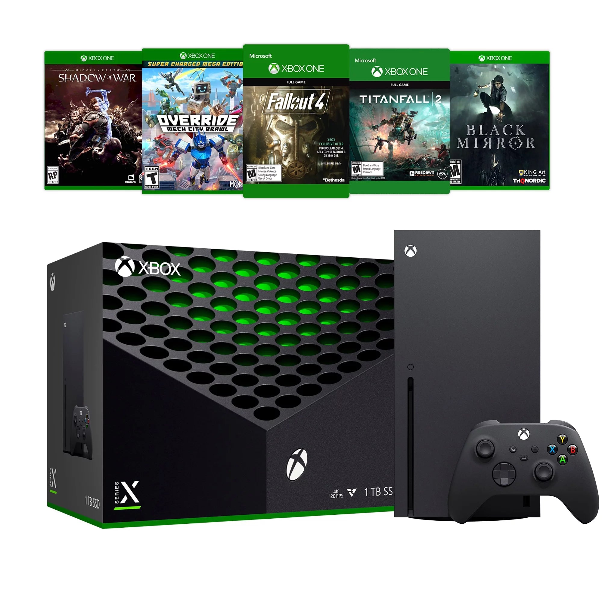 1TB SSD Console Bundle with Five Games C55014