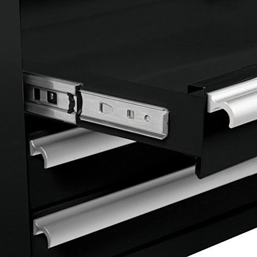 Black 4-Drawer Tool Cart Q1120