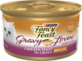 Chicken Feast in Gravy Wet Cat Food - Pack of 24 3 oz. Cans G4430