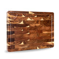 Acacia Wood Cutting Board 15"x11" 1.2" Thick J7296