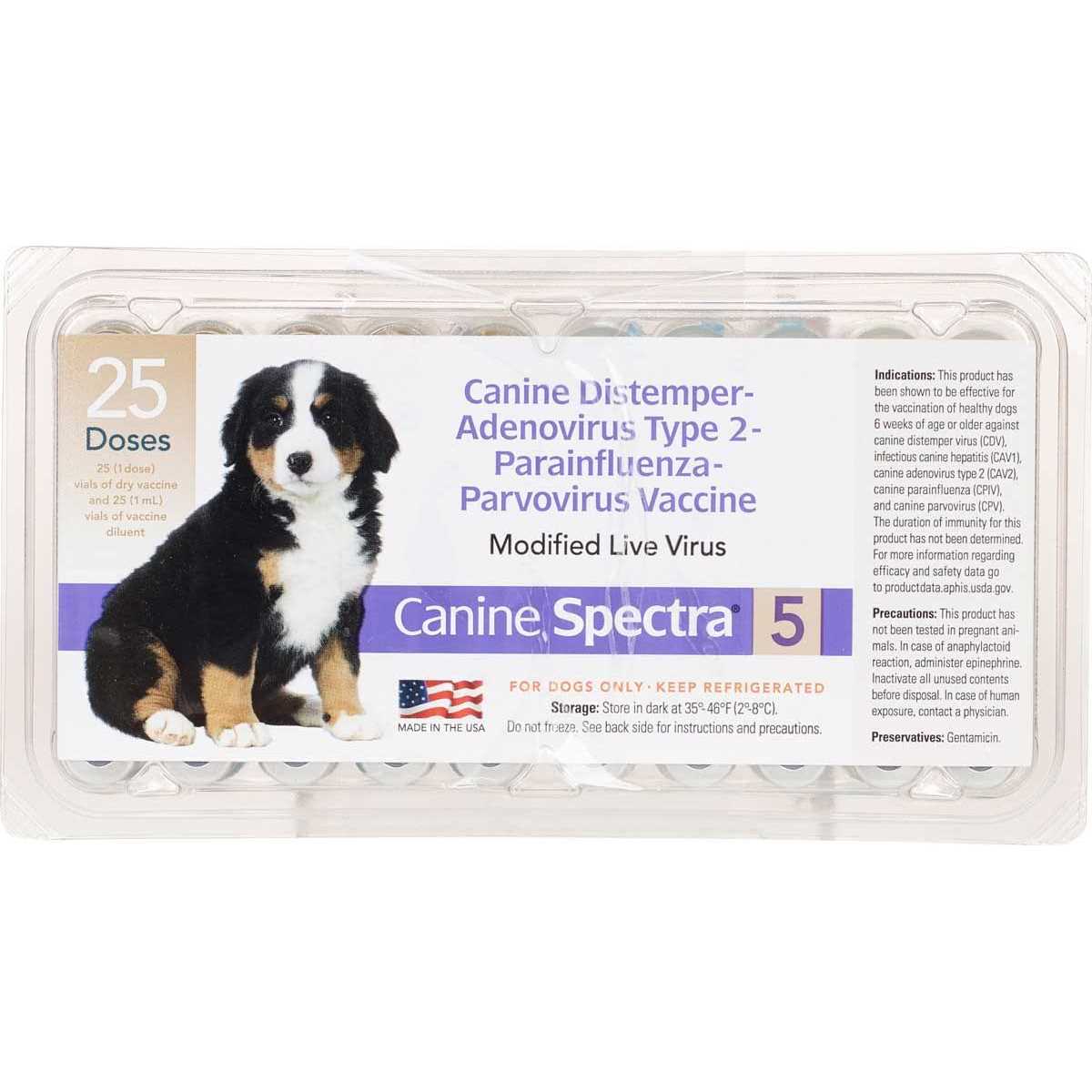 Canine Spectra 5 Dog Vaccine T852