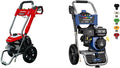 Electric Pressure Washer Bundle with Gas Pressure Washer M86338
