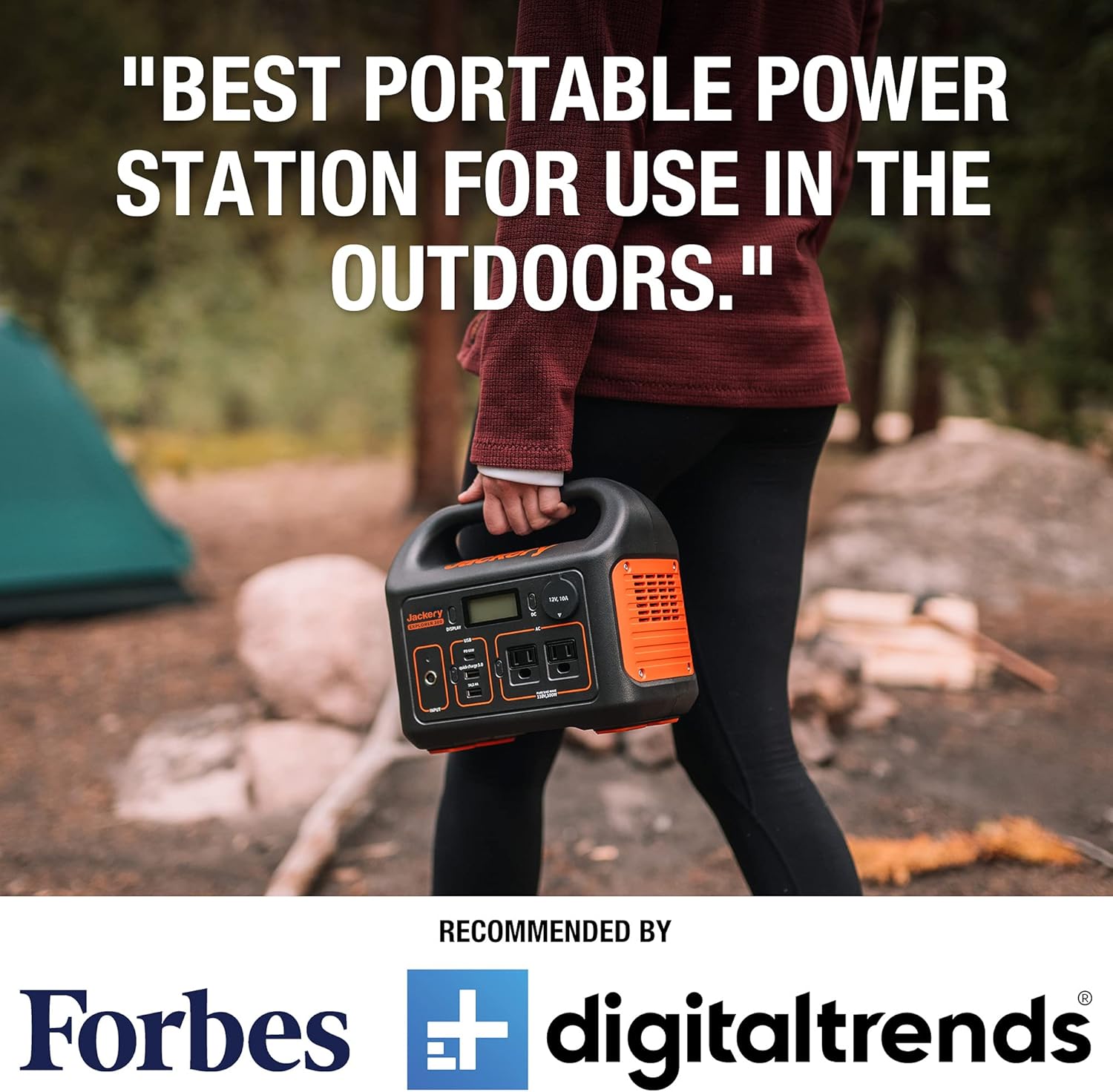 293Wh Portable Lithium Power Station with 300W AC Outlet C831440