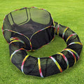 Outdoor Cat Enclosure Portable Cat Tents Cage Free Cat Playpen Pet Enclosure Cat Tunnel Outdoor Playground S49166