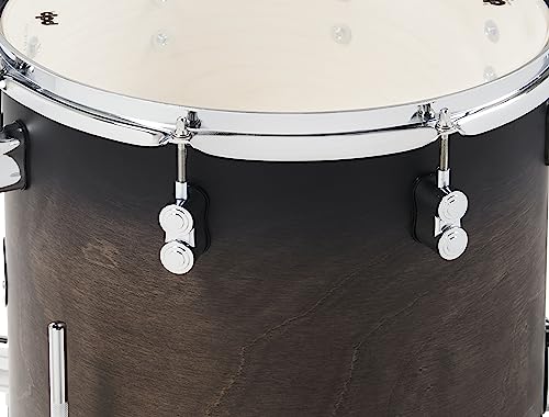 Charcoal Burst 4-Piece Maple Fusion Drum Set Shell Pack E66531