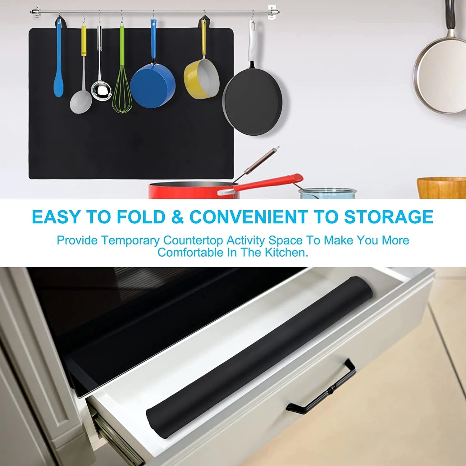 Ceramic Glass Cooktop Protector with 2 Hooks T572500