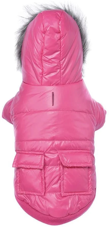 Pink XXL Dog Winter Coat D4044