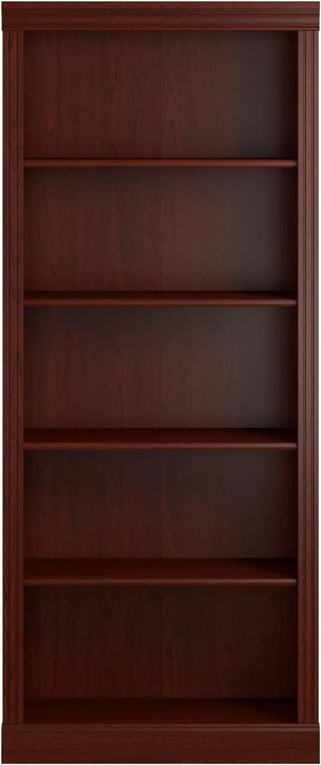 Harvest Cherry 5 Shelf Bookcase R419