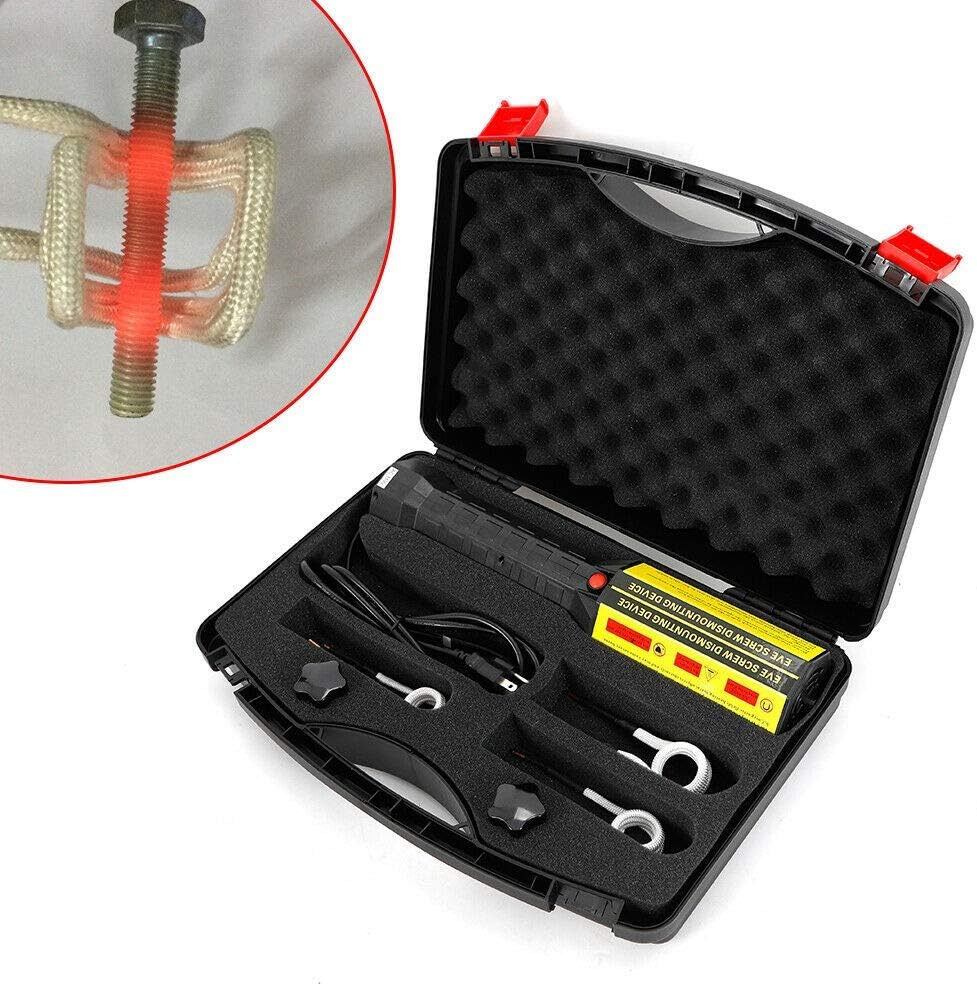 Mini Ductor Magnetic Induction Heater Kit 110V 3 Coils Bolt Heat Remover Screw Tool Kit T8999