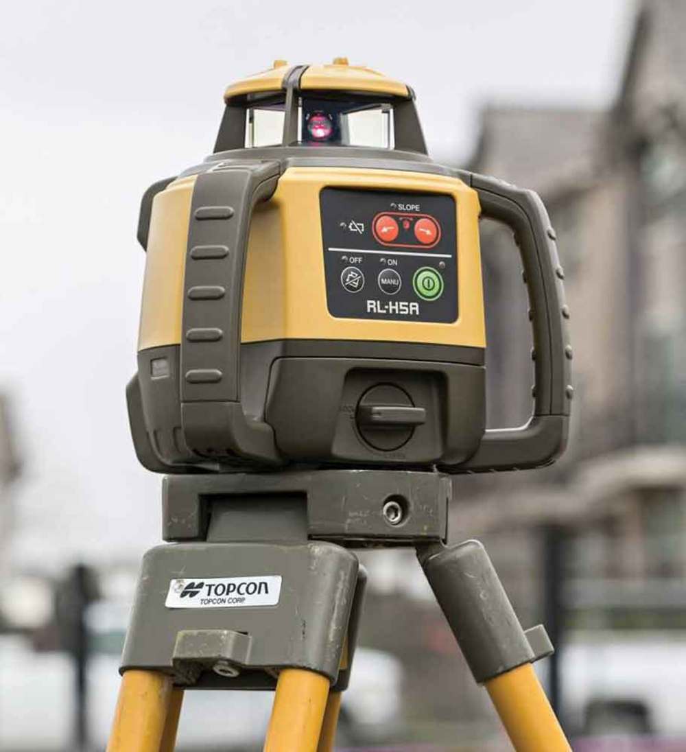 Horizontal Self Leveling Rotary Laser With Detector P371