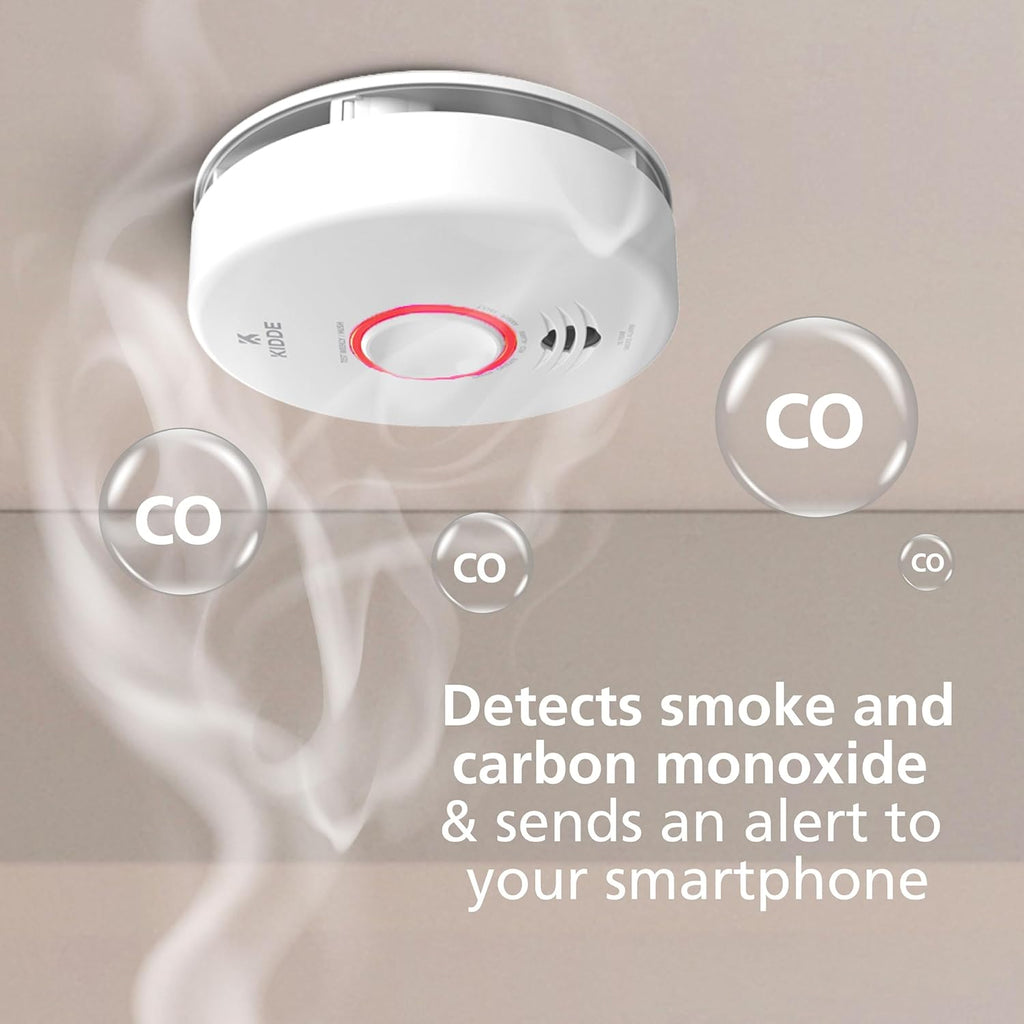 Smart Smoke & Carbon Monoxide Detector Hardwired w/Battery Backup 3 Pack N30056