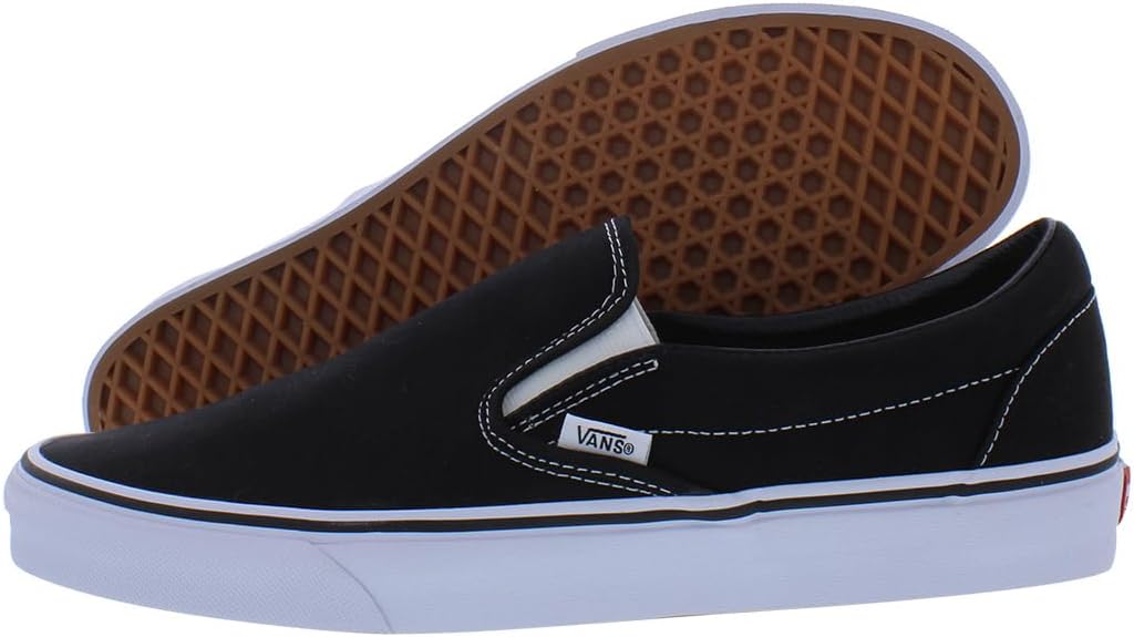 Black/White Slip On Trainers I587053