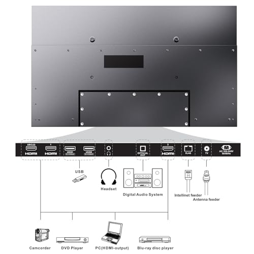 55 inch 4K Waterproof Outdoor Smart TV O27269