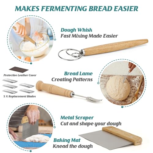 Set of 2 Bread Proofing Basket M9874