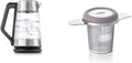 Cordless Glass Electric Kettle (1.75 L) and Tea Infuser Basket (6 oz.) R791694