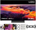 OLED55-H1 55 Class OLED 4K UHD HDR SmartCast TV Bundle with TV Wall Mount + 6-Outlet Surge Adapter + 2X 6FT 4K HDMI Cable W576