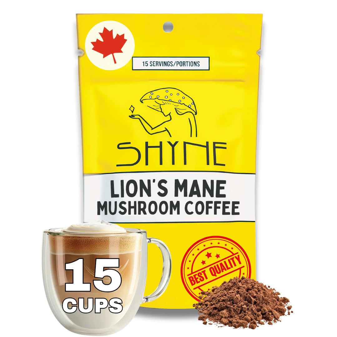 Organic Lion's Mane Instant Coffee with Mushroom Extract C4369