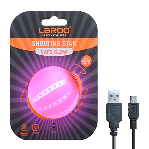 LED Dog Ball, Silicon Glowing Dog Toy Ball with USB Rechargeable R46128