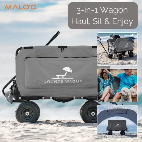 3-in1 Wagon Cart with Cargo Net H1457