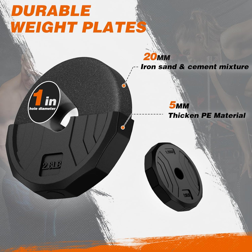 44LB 4 in 1 Adjustable Weight Dumbbell Set Y276