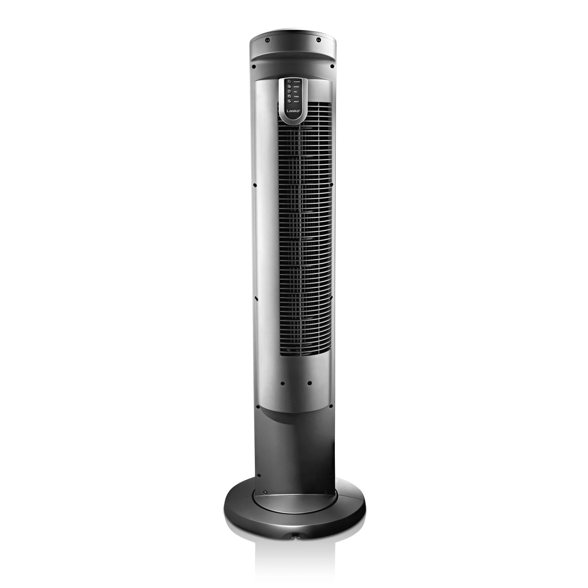 Gray/Brown Tower Fan with Timer and Remote F851