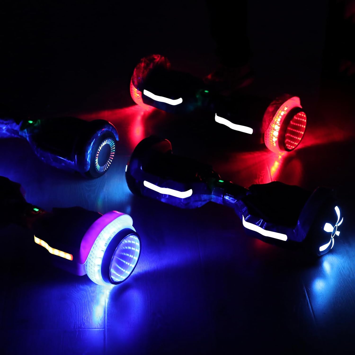 Galaxy Blue Hoverboard with Bluetooth 6.5" LED Wheels P78513