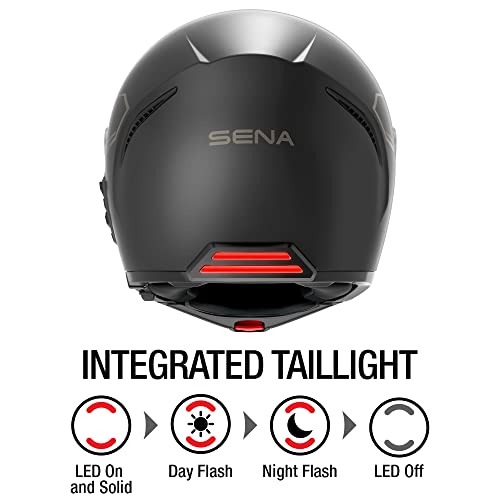 Matte Black Large Dual Visor Modular Bluetooth Helmet Z868