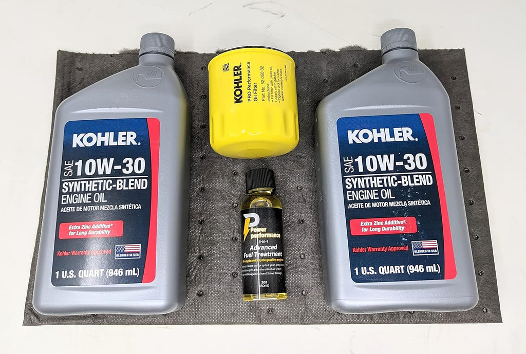 Oil Change Kit with 10W30 Oil and Fuel Treatment G417714