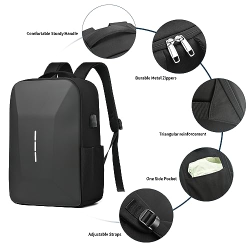 Waterproof Laptop Backpack with USB Charging Port R7881