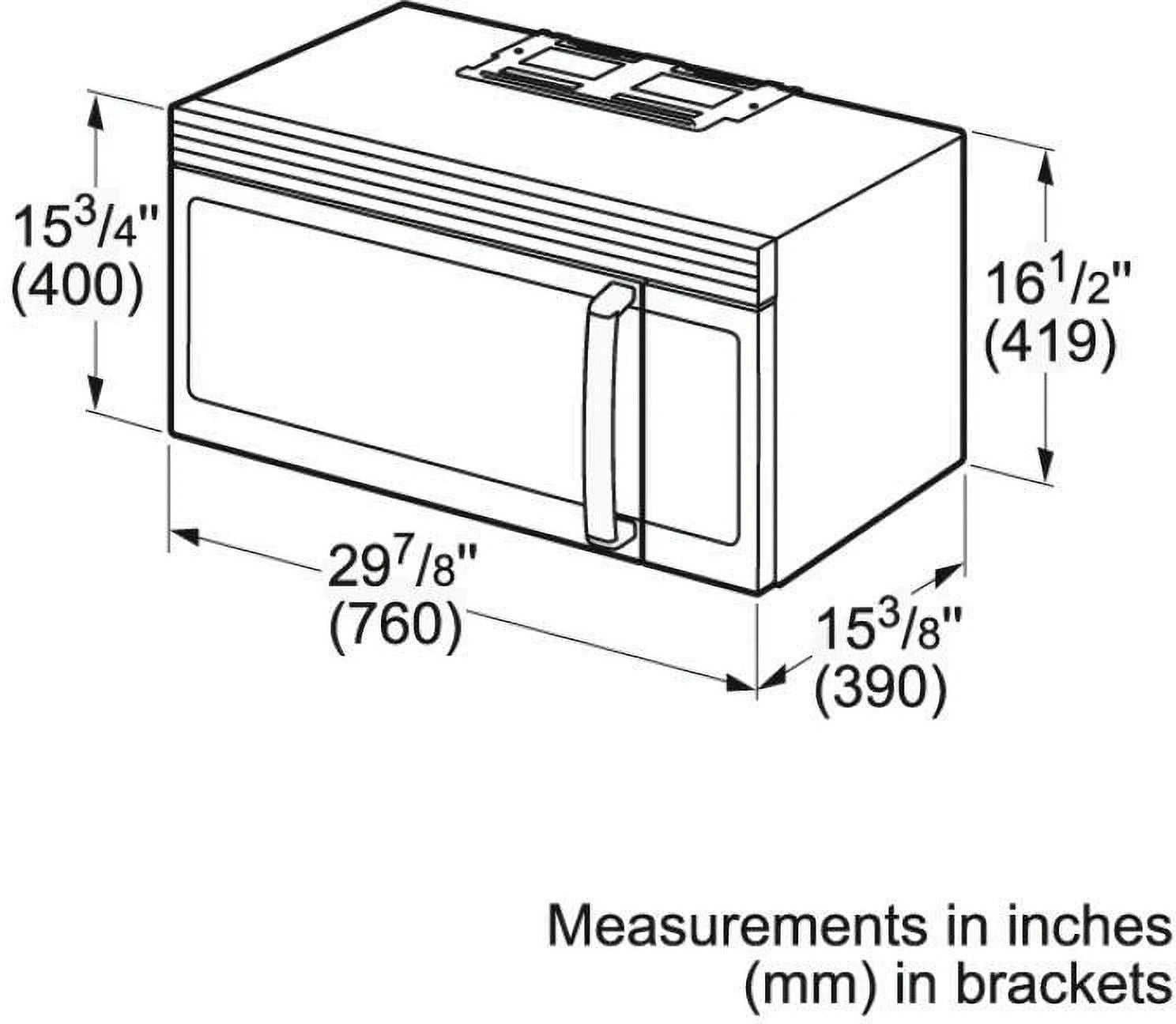 Stainless Steel Over The Range Microwave Q840314