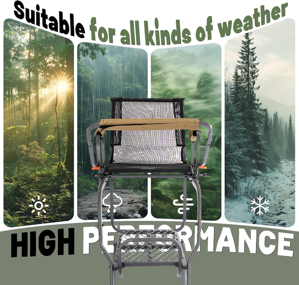15.5' Steel Ladder Tree Stand K3588