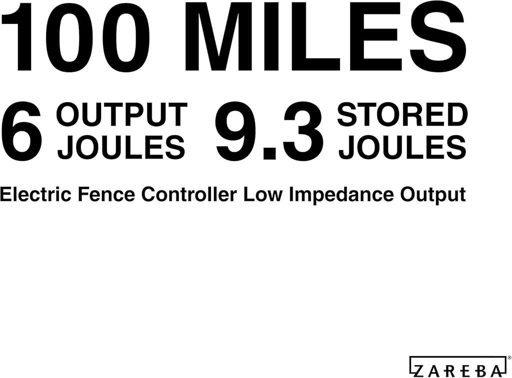 100 Mile AC Low Impedance Electric Fence Charger J847076