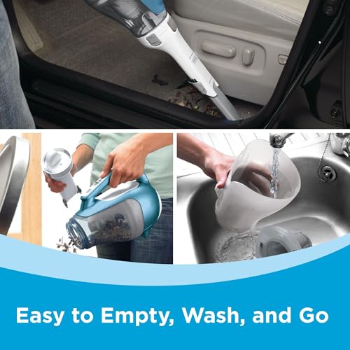 Cordless Handheld Vacuum with Crevice Tool S3646