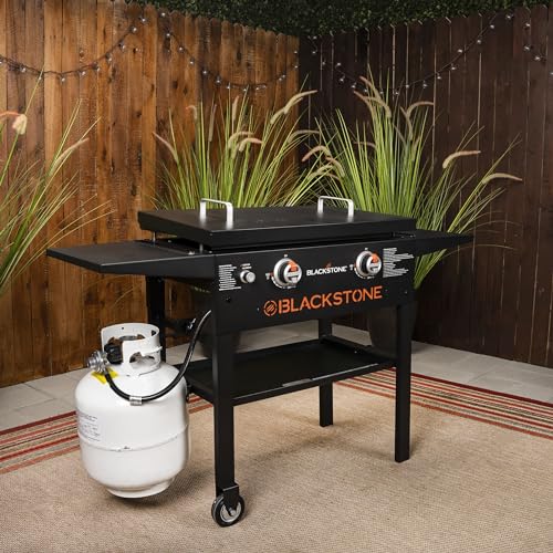 28" Powder Coated Steel Griddle Hard Cover W69103