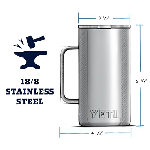 24 oz Vacuum Insulated Stainless Steel Mug with MagSlider Lid L294