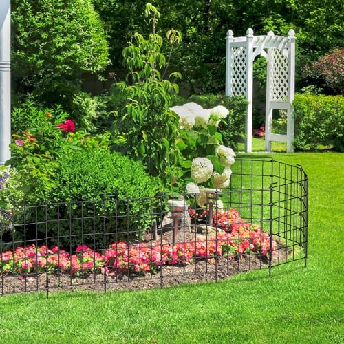 12 Pack 24 in x 13 ft Metal Wire Garden Fence Panels V4694