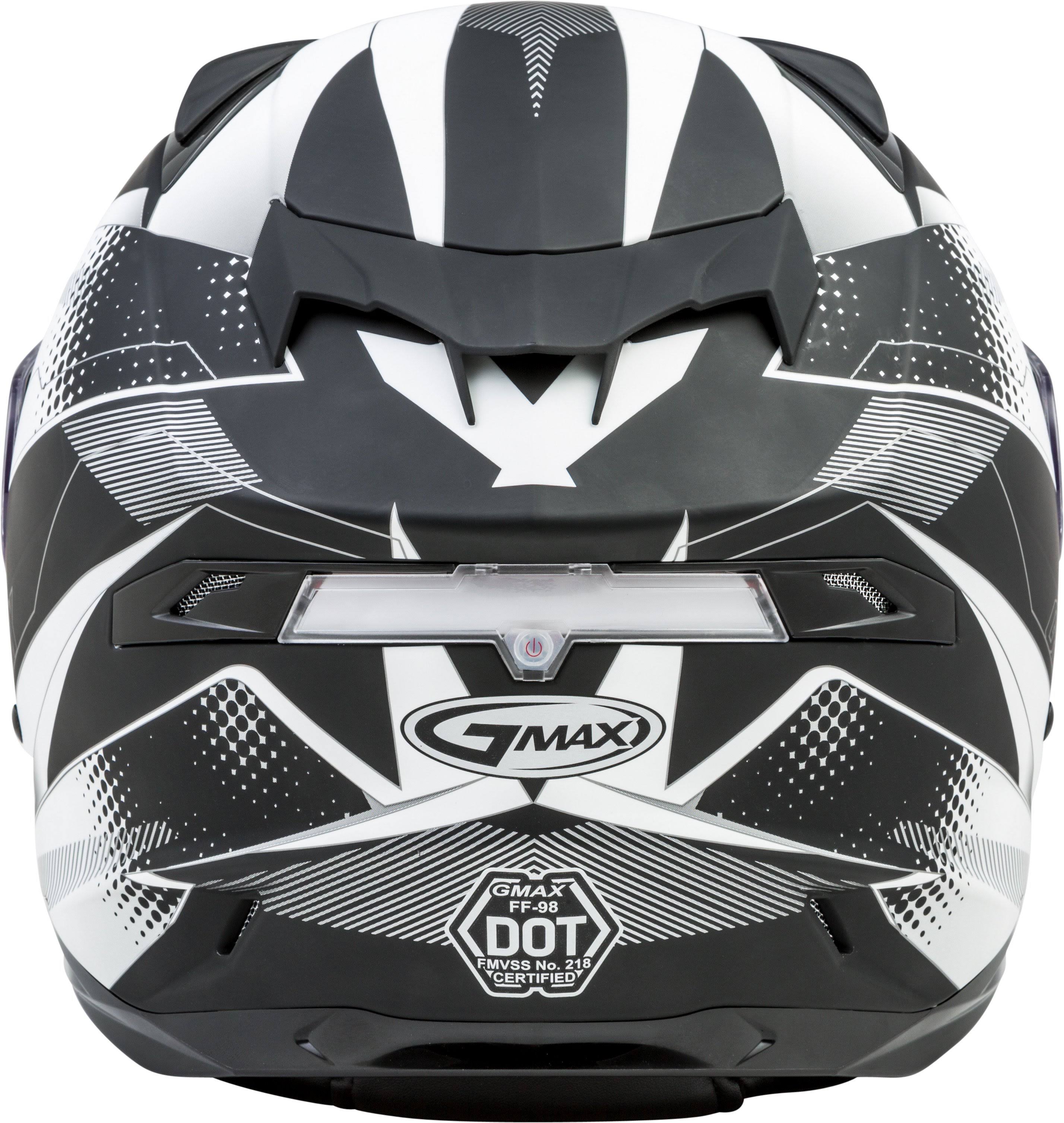 Black/Red Full Face Helmet O6757