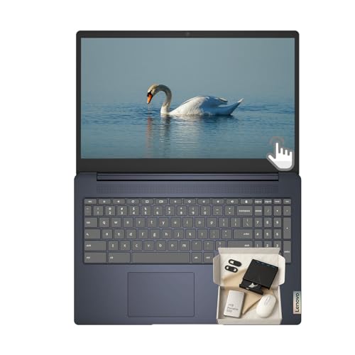 15.6 Inch FHD IPS Touchscreen Chromebook Laptop with 4GB RAM 256GB Storage Y619678