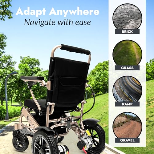 Foldable Lightweight Electric Wheelchair Y206