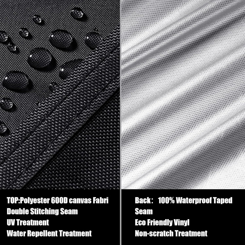 Heavy Duty 600D Waterproof Outdoor Sectional Sofa Cover M3330