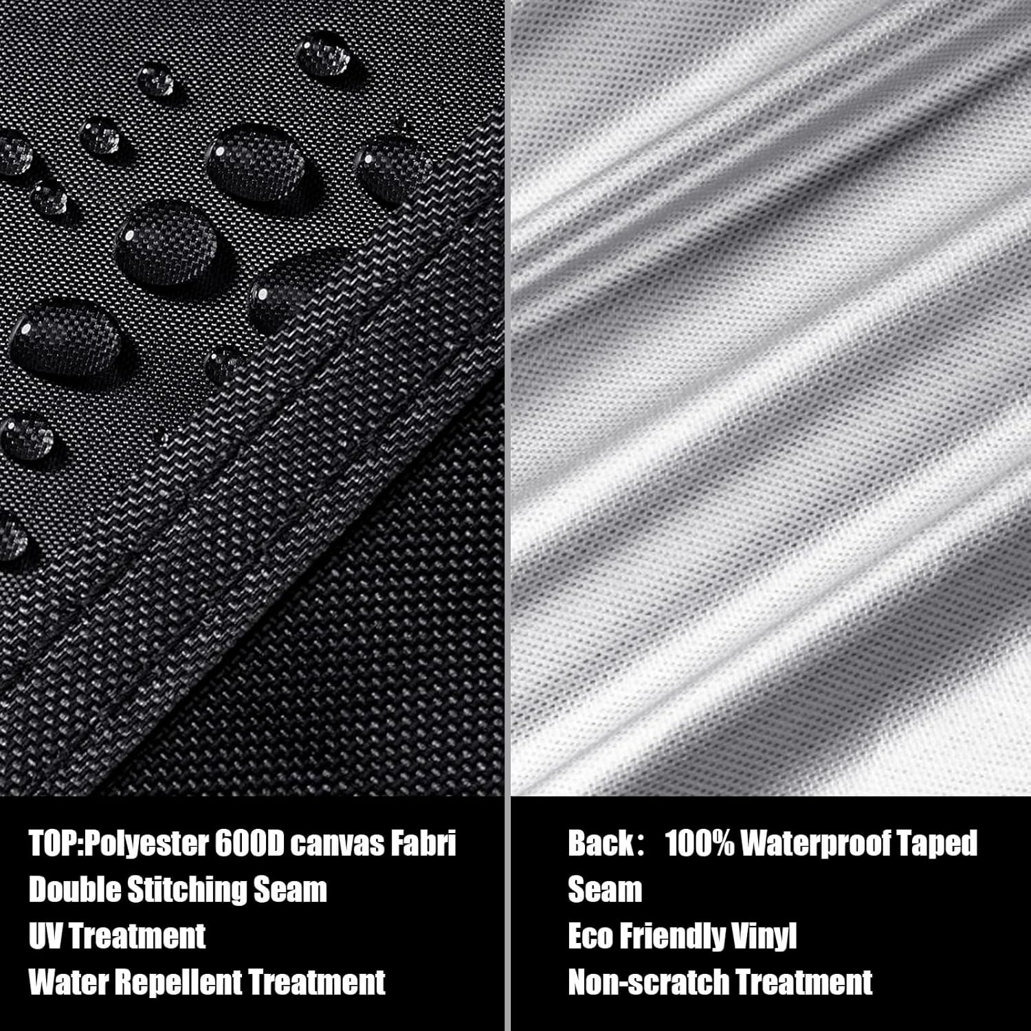 Heavy Duty 600D Waterproof Outdoor Sectional Sofa Cover M3330