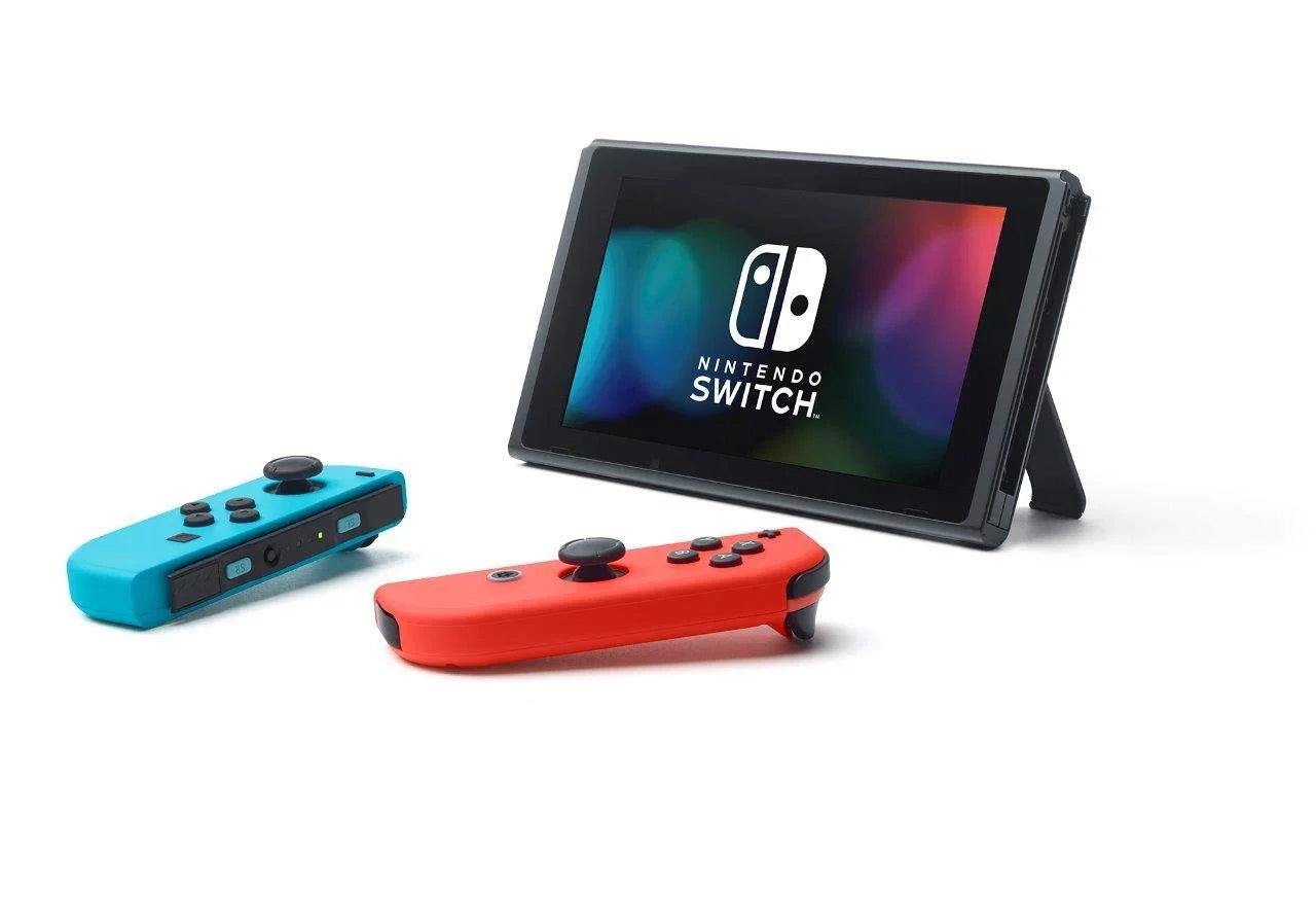 Neon Blue and Neon Red Joy-Con 32GB Console with 6.2" Touchscreen LCD Display Z589461