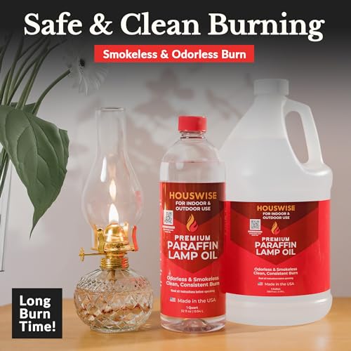 Liquid Paraffin Lamp Oil (1 Quart) U37269