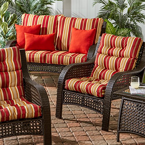 Indoor/Outdoor High Back Chair Cushion F947