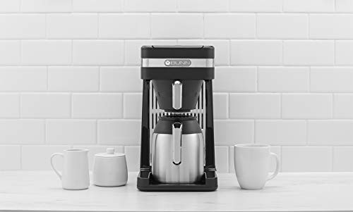 10-Cup Black Stainless Steel Coffee Maker J1942