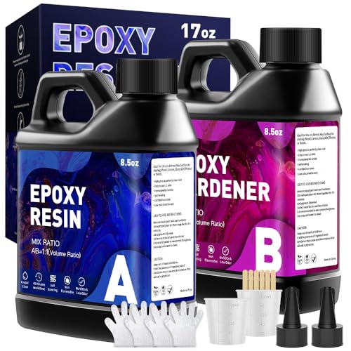 17OZ Crystal Clear Epoxy Resin Kit R151730