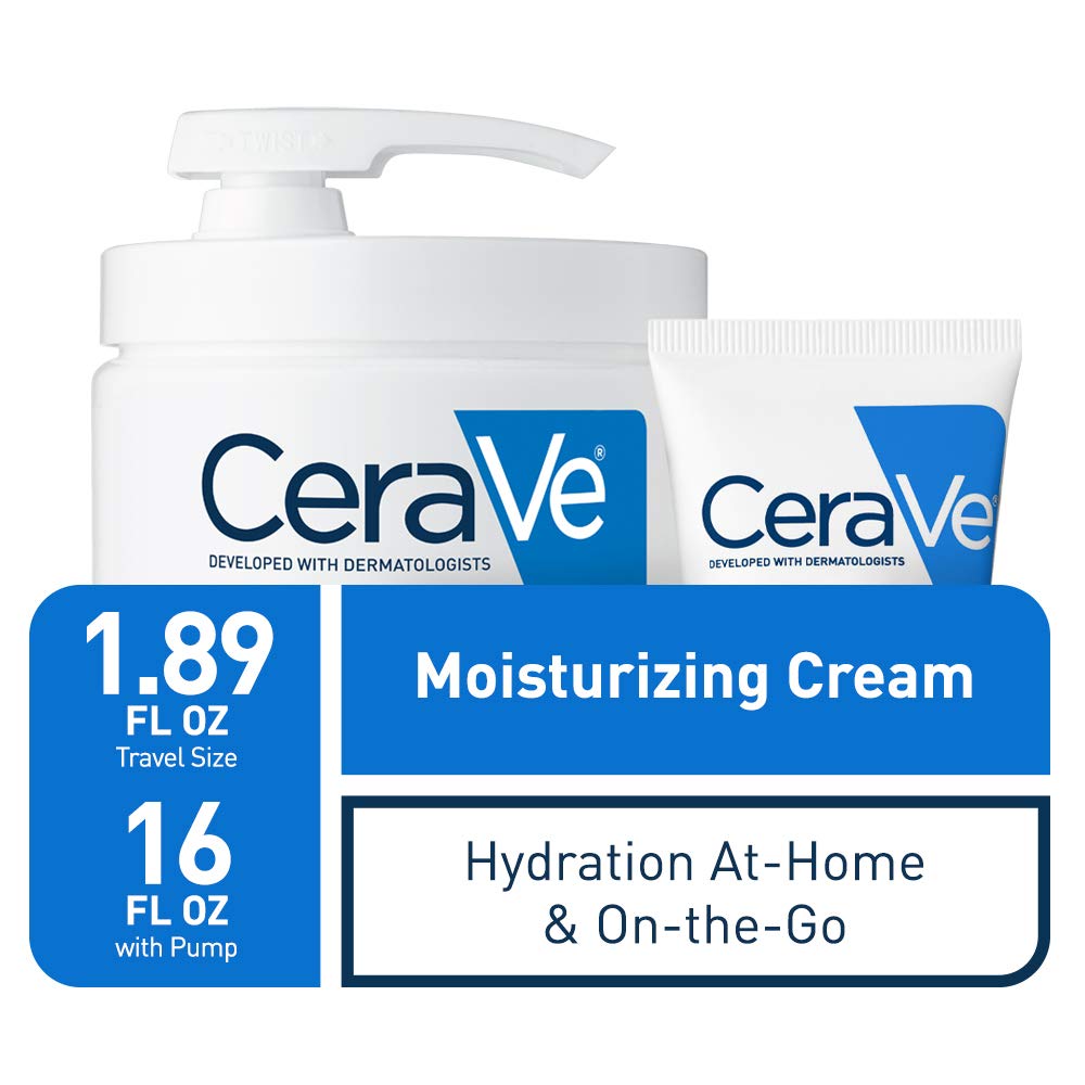 16 Ounce and 1.89 Ounce Fragrance Free Moisturizing Cream Q7550