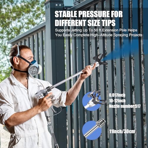 700W HVLP Paint Sprayer with 5 Nozzles & 1200ml Container Y5605