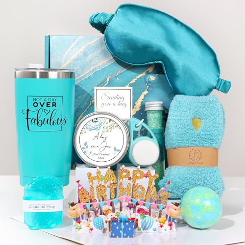 Bluish-Green Spa Gift Basket Set R48439
