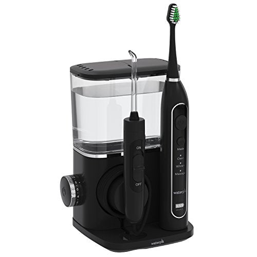 Black Electric Toothbrush with Water Flosser M415869